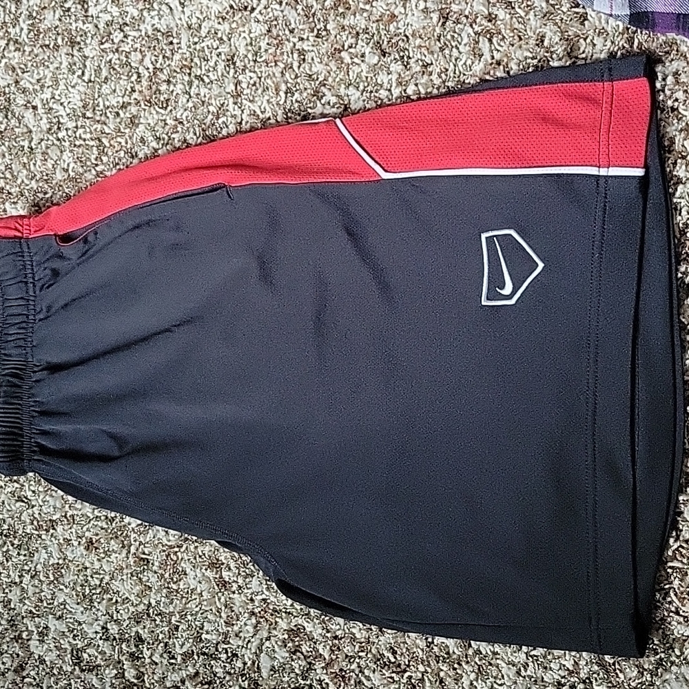 Men's Nike basketball shorts.